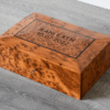 engraving wooden box