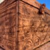 Wood Cabinet Custom Storage Chest Luxury Berber